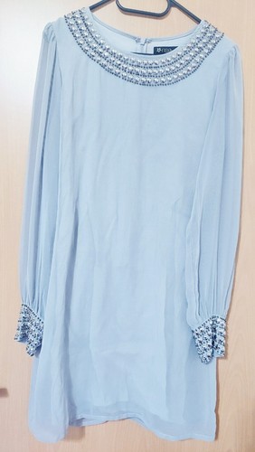 Kleid damen langarm grau - damen,