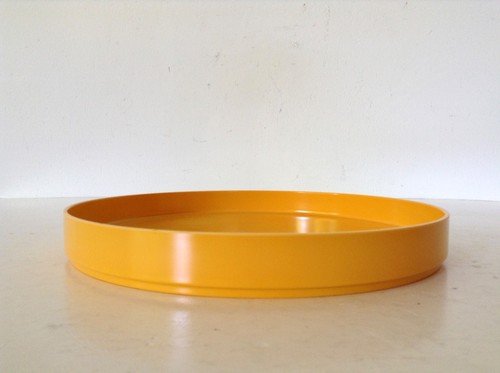 Tablett rund maisgelb 25 5 - maisgelb,, 25,5