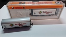 2 Spur N Bellheimer Bierwagen von Arnold