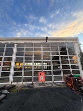 Stahlhalle 532 m² – isoliert mit Sandwichpaneelen, Falttore, zerlegbar – Seeheim