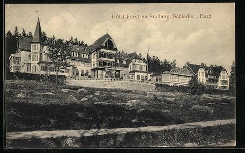 Ansichtskarte schierke - schierke, i