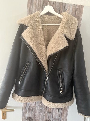 Mango kunstlederjacke jacke - kunstlederjacke,