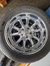 4 x American Racing Reifen und Felgen, passend für Dodge und Mustang