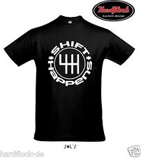 T-Shirt Shift Happens mr2 rx7 mx5 r32 JDM tuning ek Race Rally turbo 4x4