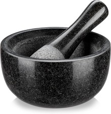 Granit Mörser mit Stößel
