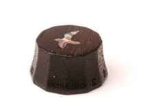 Hailwood "Madagascar Rosewood" Lampshade Knob "Bird Inlay" fits PRS® Guitars