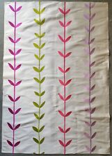    BOUSSAC  Stoff "Bettina" 68 x 97cm Dekostoff Seide + Rayon Kissen Deko Floral