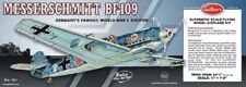 Guillow's Freiflugmodell - Gummimotor Messerschmitt Bf 109 Balsabausatz