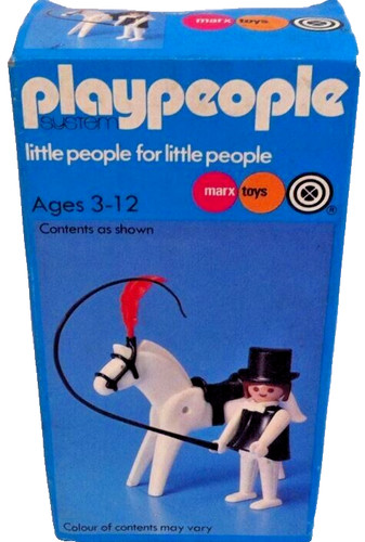 Vintage marx playpeople zirkus - vintage,