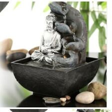Led Buddha Brunnen Figur Bassins Dekofigur Deko Asia Feng Shui Zimmerbrunnen NEU