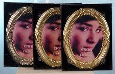 ovaler Metall-Bilderrahmen