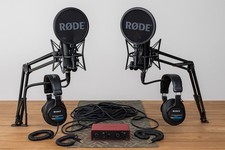Rode NT1-A Podcast Set mit Focusrite Scarlett 2i2 und Sony MDR-7506 – neuwertig