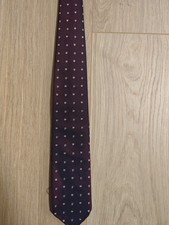 Shibumi Burgund Jaquard Seiden-Krawatte