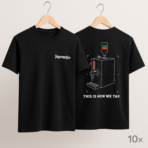Jägermeister shirt schwarz - jägermeister,