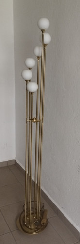 Leuchten gold weiß - m,