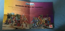 Flyer Europa Masters of the Universe  Kassetten-Beilage 80iger Jahre Hörspiele