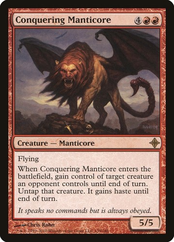 Conquering manticore near - manticore,