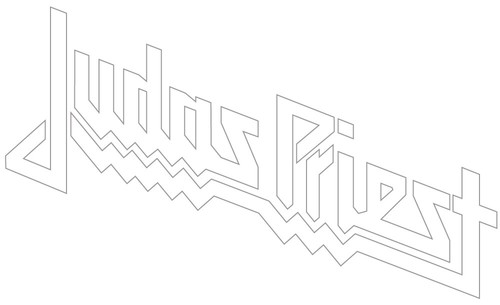 Judas priest aufkleber logo - judas,