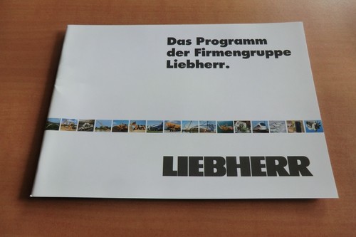 Prospekt programm liebherr - prospekt,