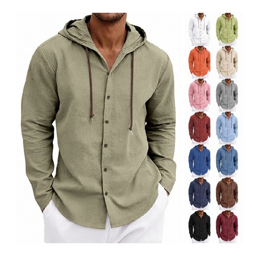 Leinenhemd herren hemd langarm - leinenhemd,