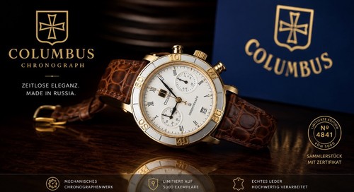 Poljot columbus handaufzug - poljot,