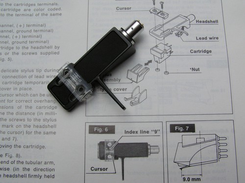 Technics headshell 100 - technics, wie