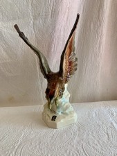 Adler figur aus keramik - adler,
