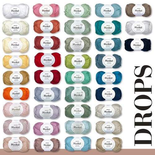Drops muskat baumwolle - drops, g