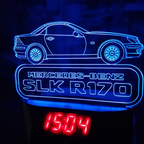 Slk r170 led uhr - -, wecker