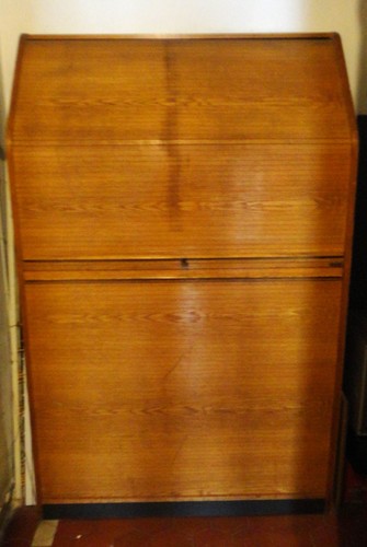 Vintage,Rolladenschrank,Aktens
