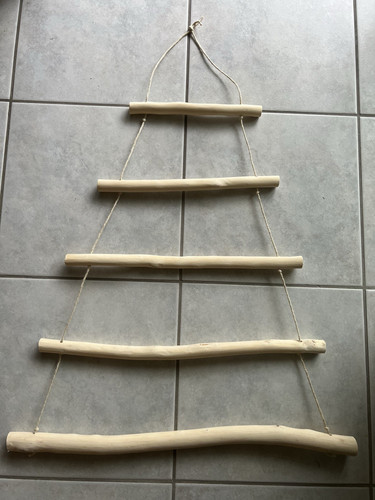 Deko holzleiter weihnachtsbaum - holzleiter,