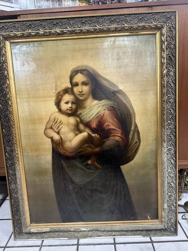 Sixtinische madonna grafik - sixtinische,