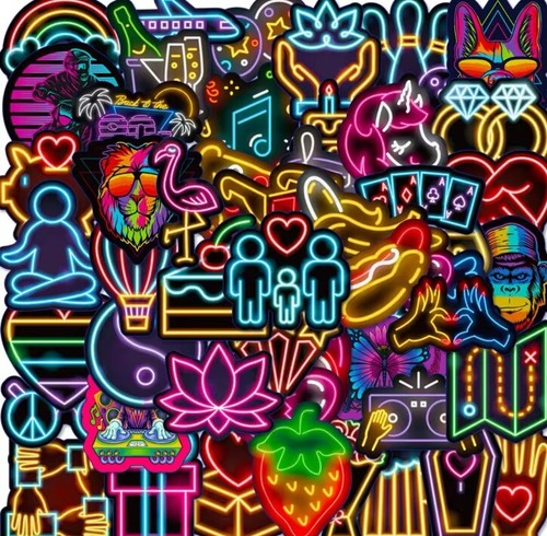 Set 10x coole - , neon