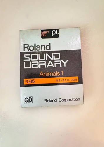 Roland sound library animals - sound,