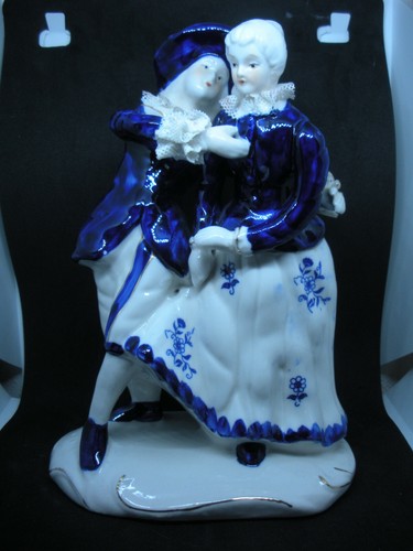 Porzellanfigur barockstil - porzellanfigur,