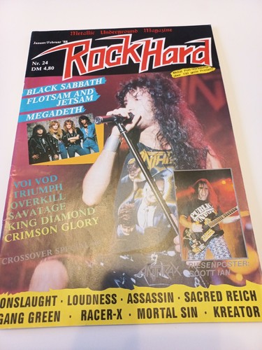 Rock hard 88 - rock, fanzine