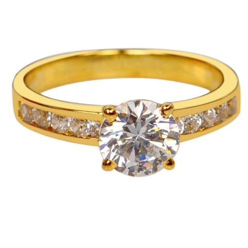 Solide 585er gelbgold 10kt - gelbgold, 2,10kt