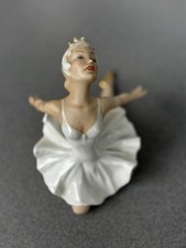 Porzellan figur ballerina - porzellan,