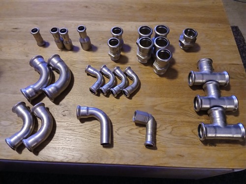 Edelstahl fittings kontur - edelstahl, m-kontur