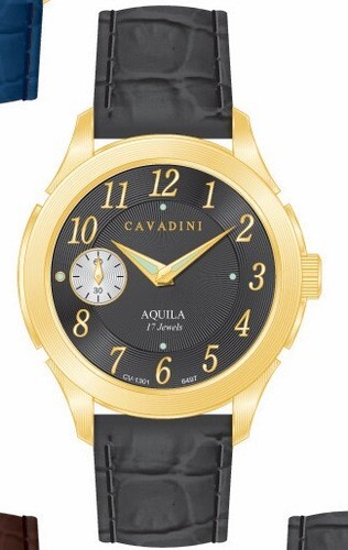 Cavadini herrenuhr mit swiss - cavadini,