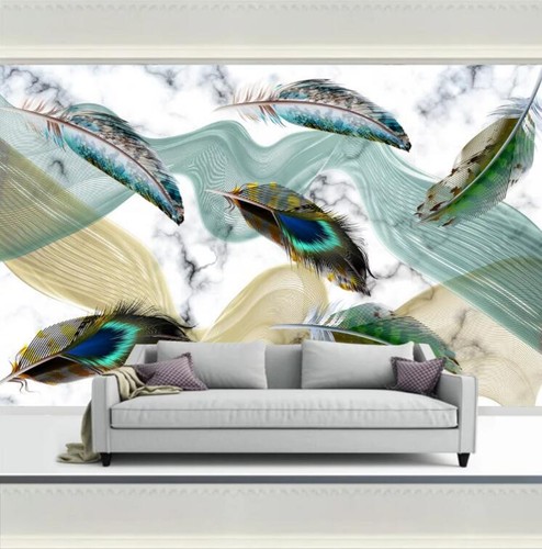 Pfau feder zhuc3907 tapete - feder,