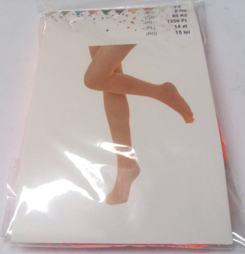 Netzstrumpfhose neonorange - netzstrumpfhose,