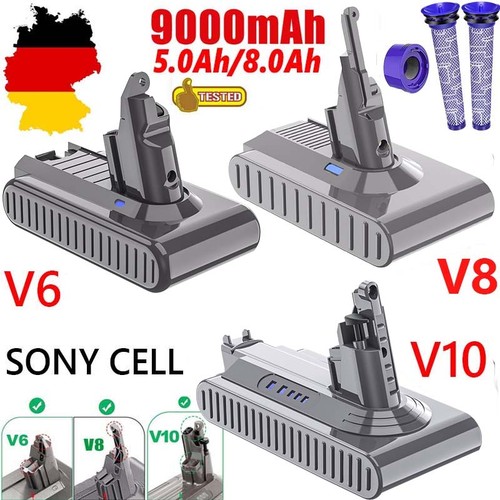 0ah ersatz akku für dyson - 9.0ah,
