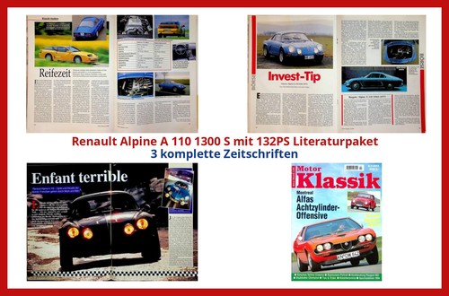 Renault alpine 110 1300 s - renault,