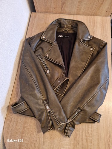 Zara bikerjacke grau - zara,