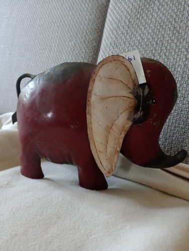 Elefant figur metall - figur,