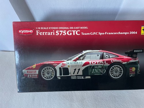 Kyosho 08393a ferrari 575 gtc - kyosho,