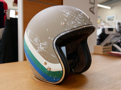 Helm vespa heritage grigio - vespa,
