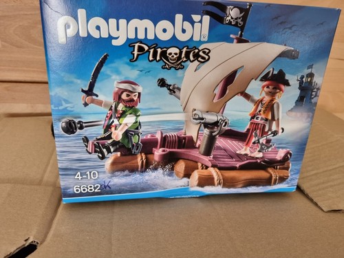 Playmobil 6682 piraten - piraten, floß