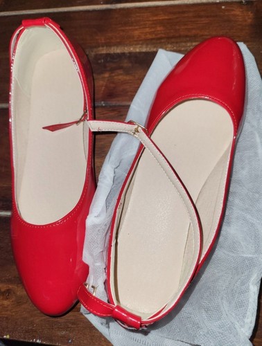 Ballerinas lackschuhe rot - rot, gr